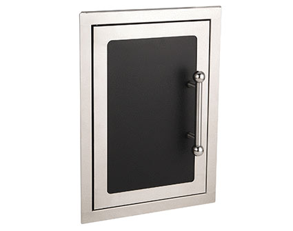 fire magic black diamond single door