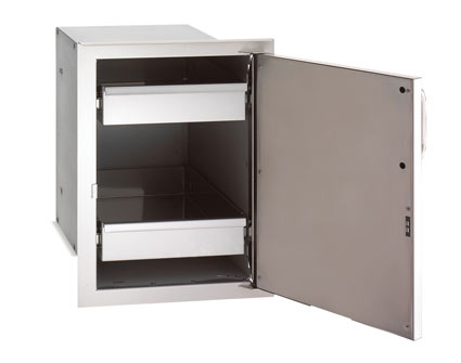 fire magic Single Door w/Dual Drawers