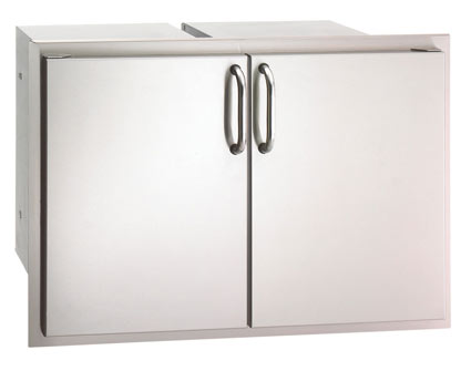 fire magic Double Doors with Two Dual Drawers